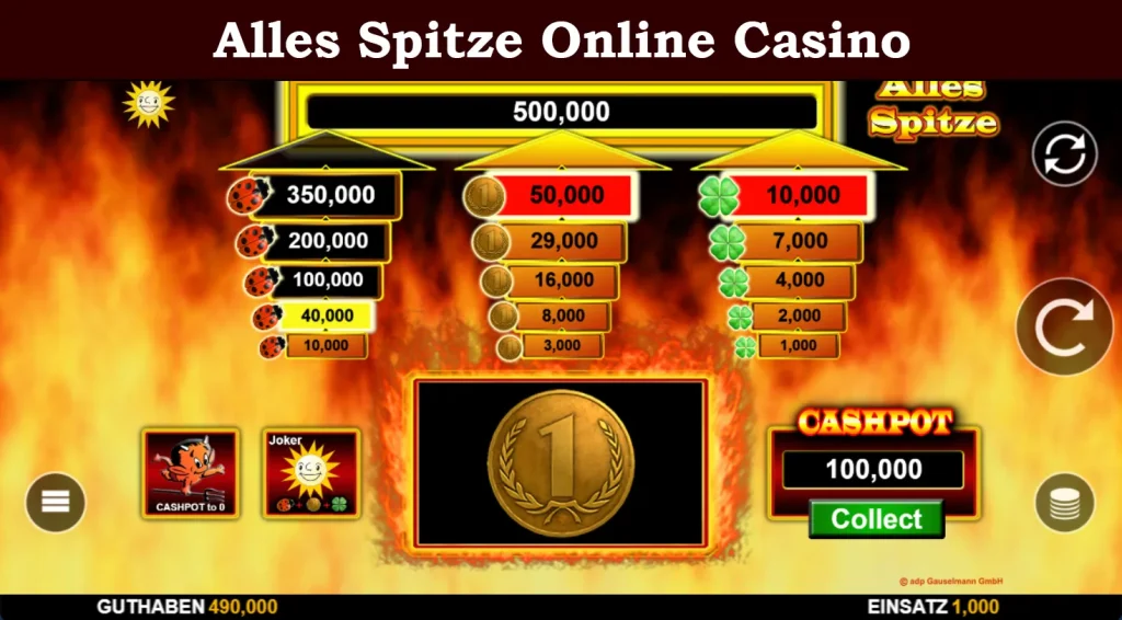 alles spitze online casino